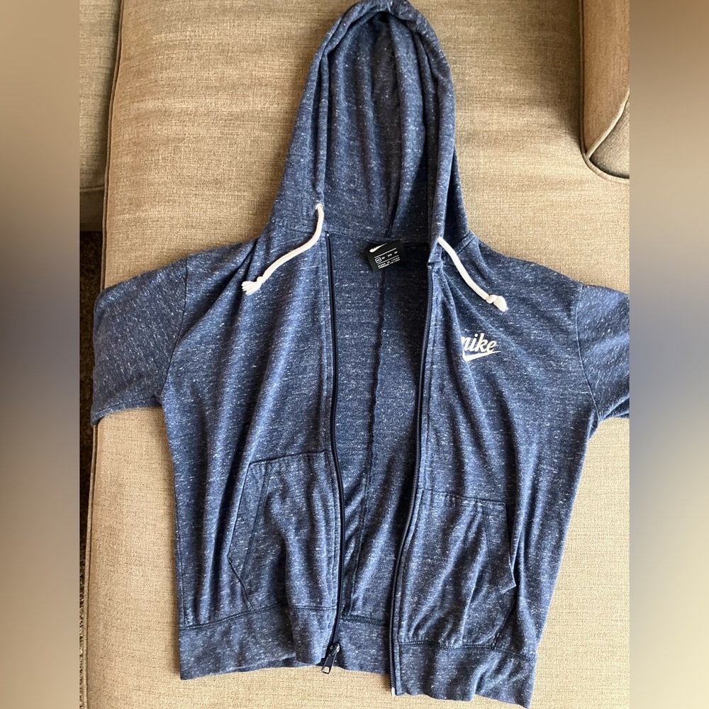 Nike Heathered Blue Women's Hoodie